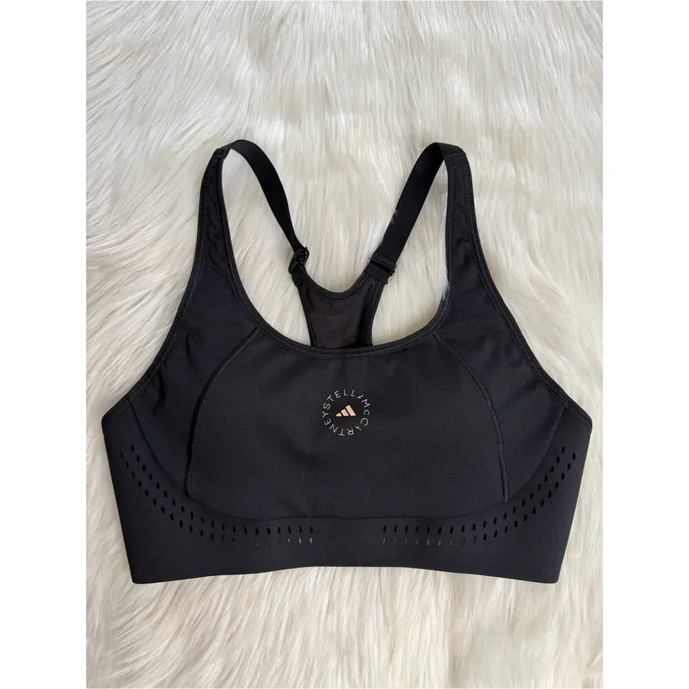 Adidas by Stella McCarthy Black True Purpose Sports Bra